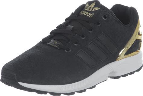 adidas schuhe flux schwarz gold